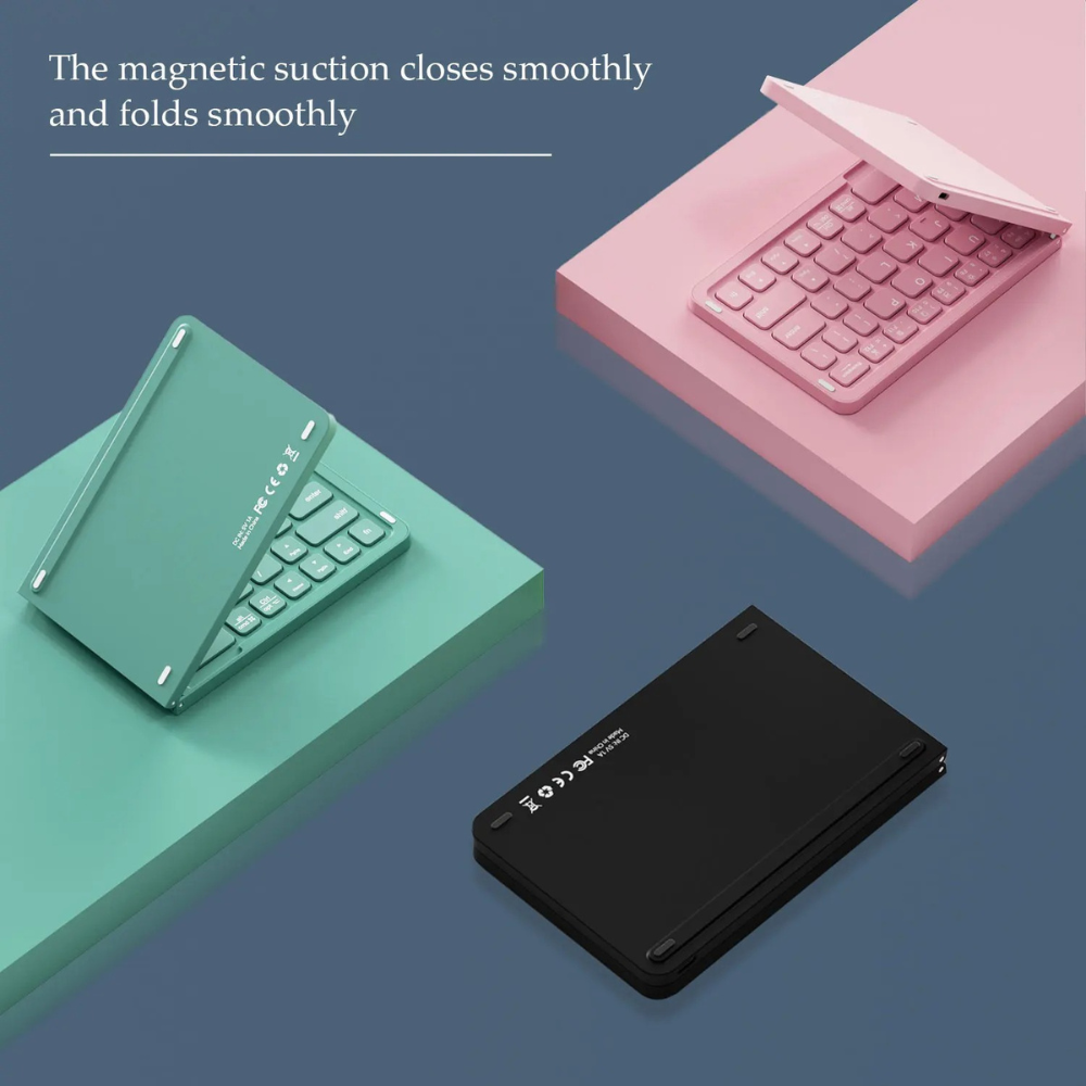 KeyFold™ Portable Bluetooth Foldable Keyboard