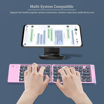 KeyFold™ Portable Bluetooth Foldable Keyboard