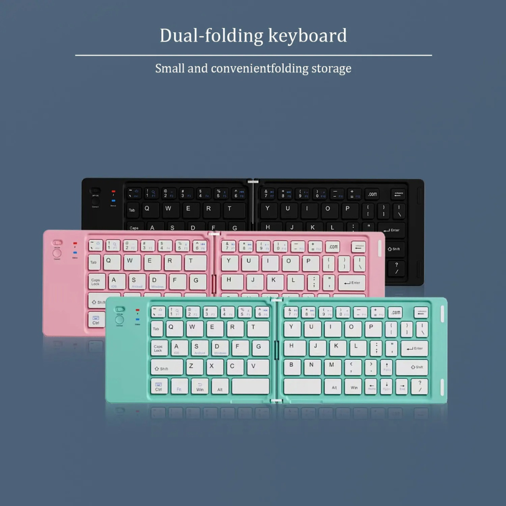 KeyFold™ Portable Bluetooth Foldable Keyboard