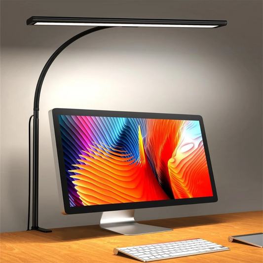 BrightArm™ LED Clamp Desk Lamp